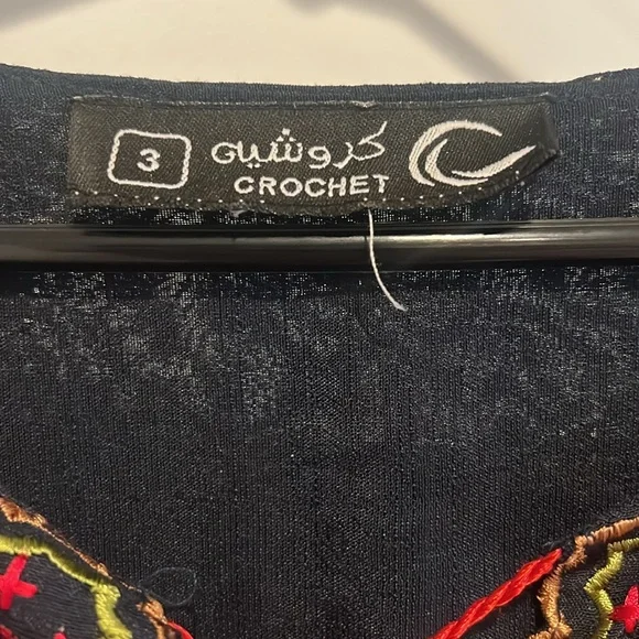 Handmade Ruffled Embroidered Dress - Picture 4 of 7